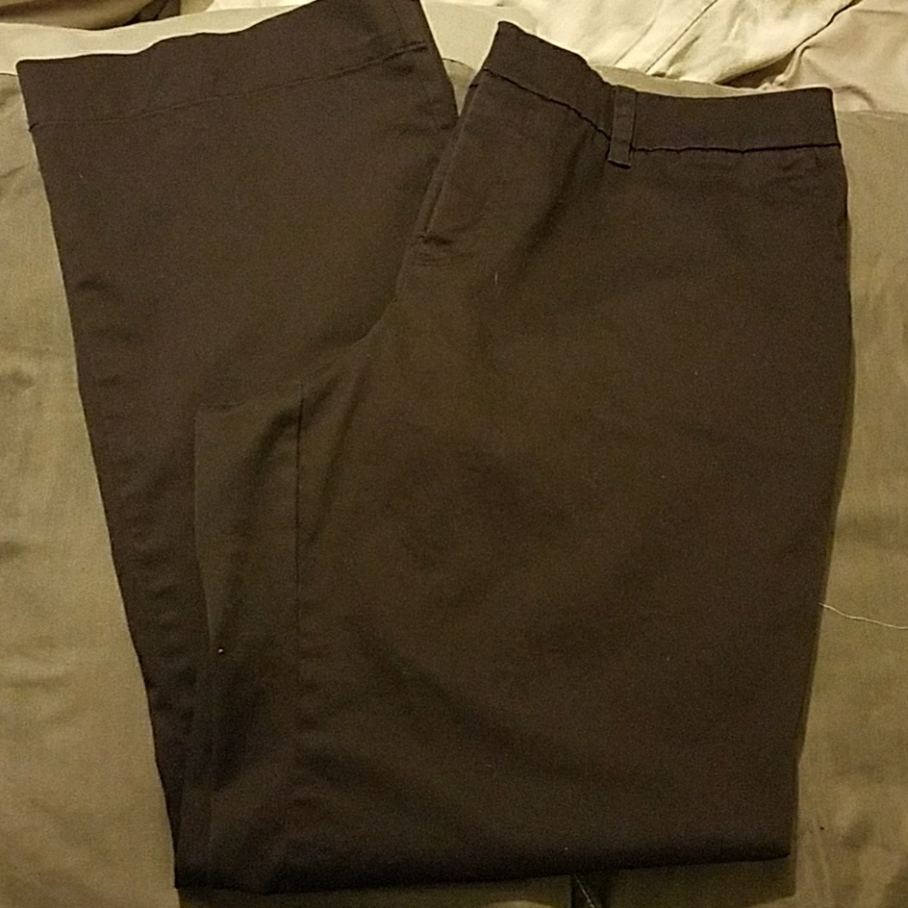 Chocolate brown pants