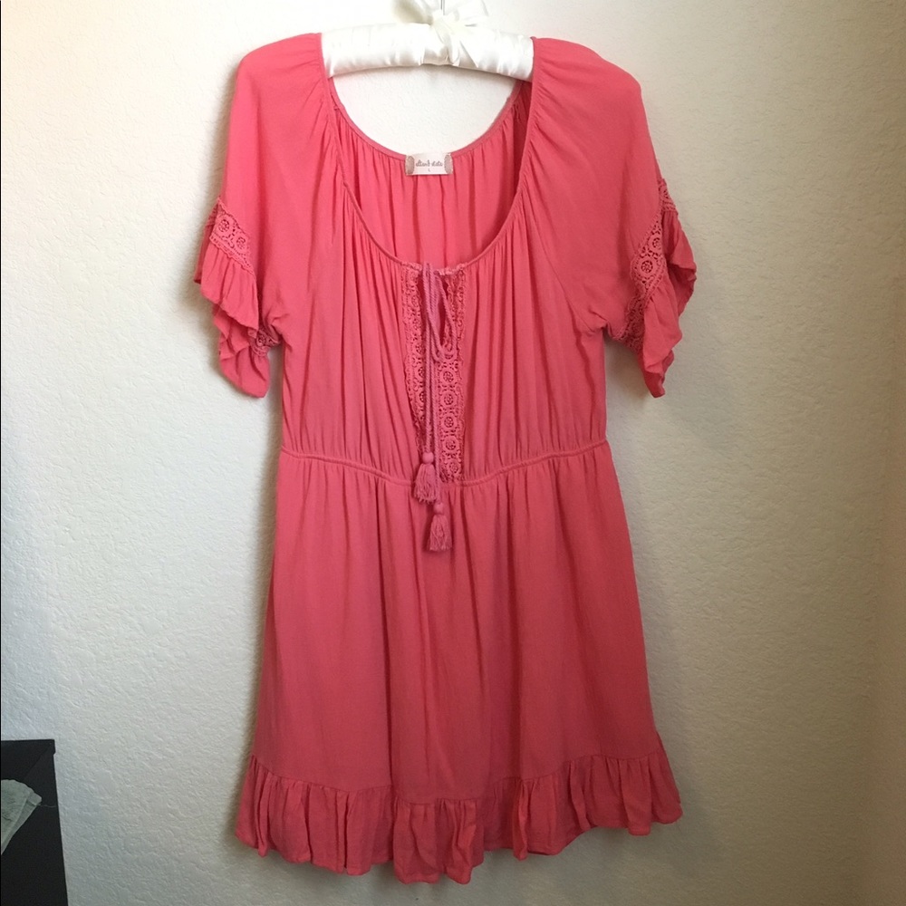 Summer Coral Dress