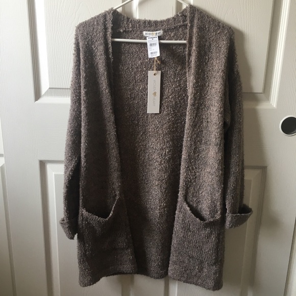Comfy taupe cardigan - Picture 1 of 5