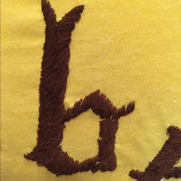 Yellow Rebel T-shirt with Cobra Back - Picture 6 of 8