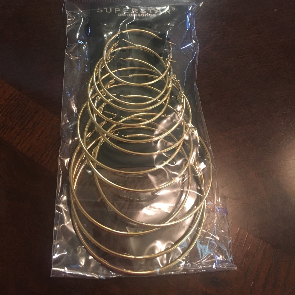 Earrings 6 pair