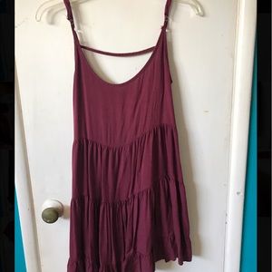 Maroon Brandy Melville Jada Dress