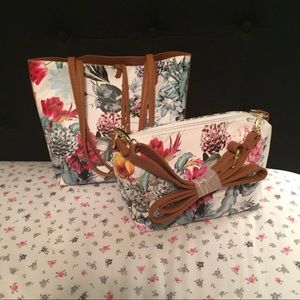 Floral purse