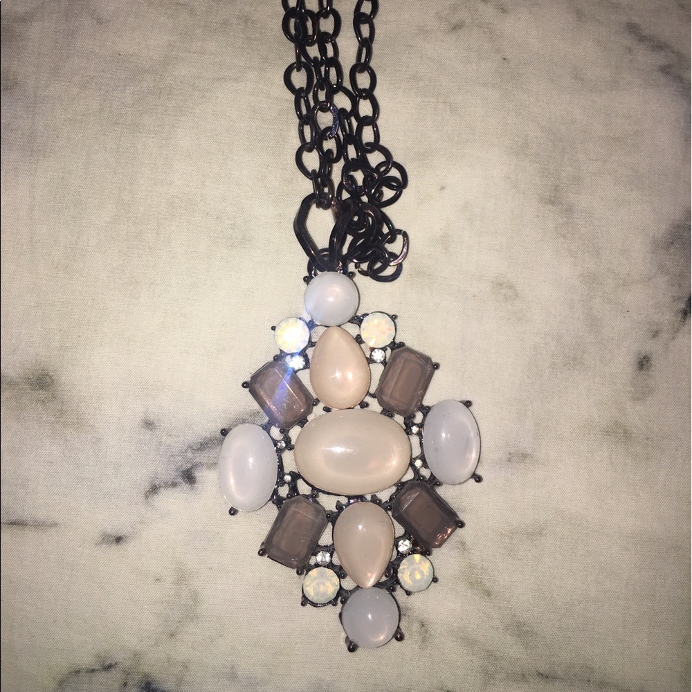 long statement necklace