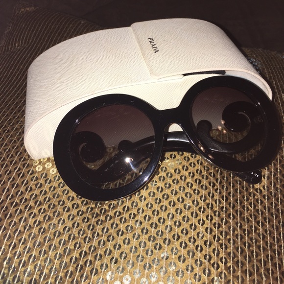 Prada round sunglasses