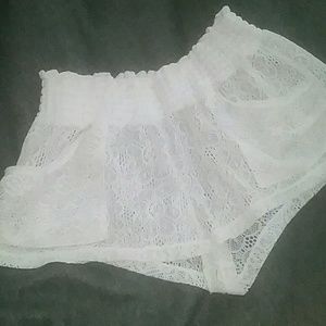 OP swim cover up shorts