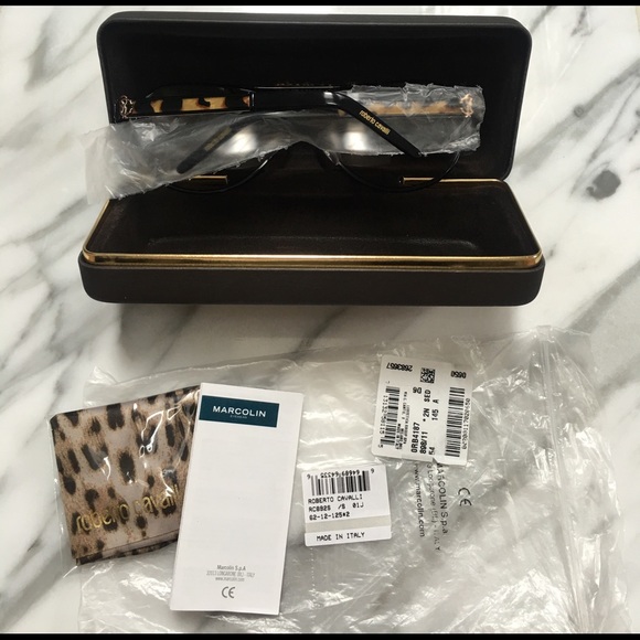 ROBERTO CAVALLI GORGONEA LEOPARD AVIATOR SUNNIES main image 14