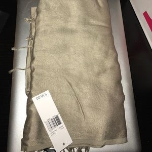 Gold Pashmina Rectangar Scarf/Wrap/Hijab