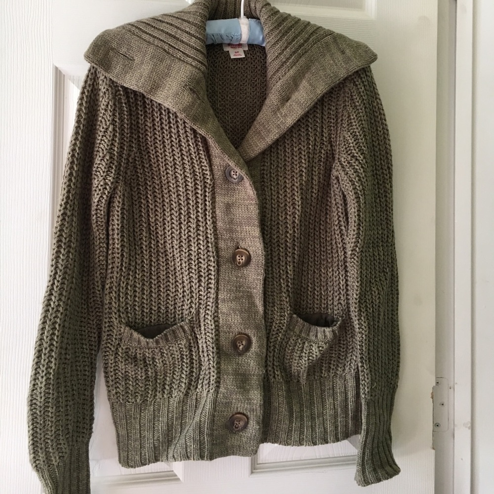 Mossimo Supply Co. Button-Up Knit Sweater