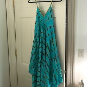 Roberta roller rabbit tie dye maxi dress