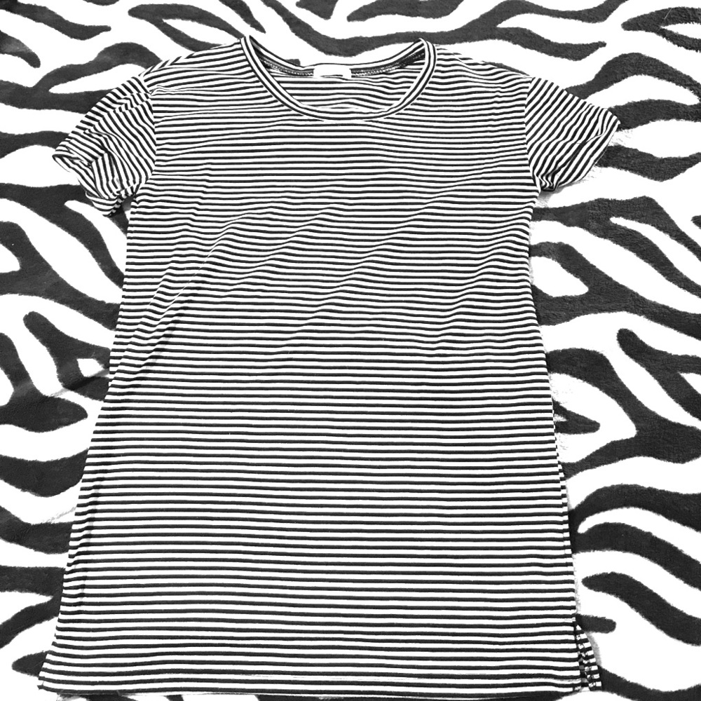 black and white stripe shirt brand Awake