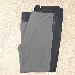 Women's Tahari Black & Gray Lounge Sweat Pants XL