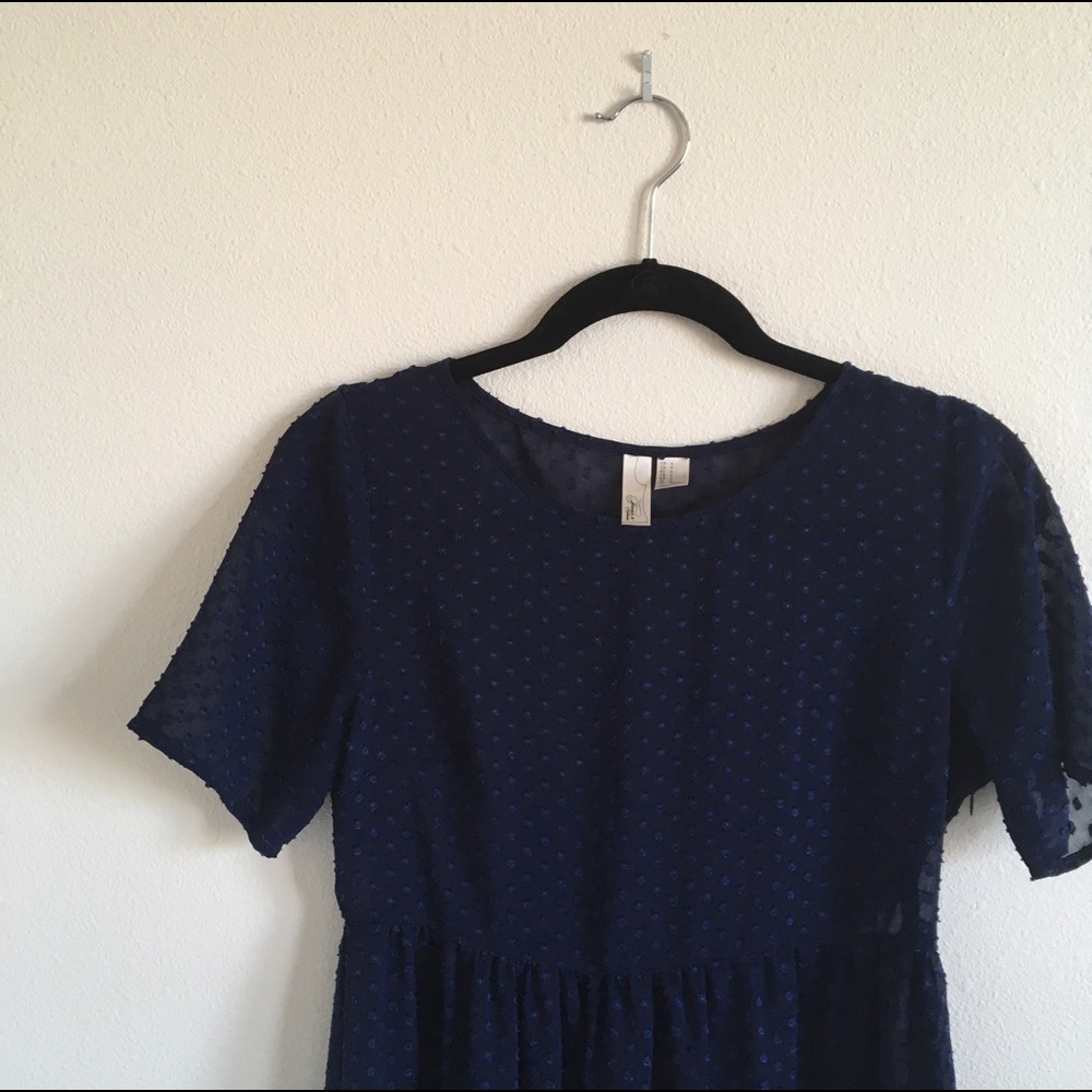 Sheer Polka Dot Dress