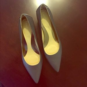 Calvin Klein Grey Kitten Heels