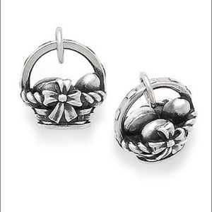 James Avery easter basket charm