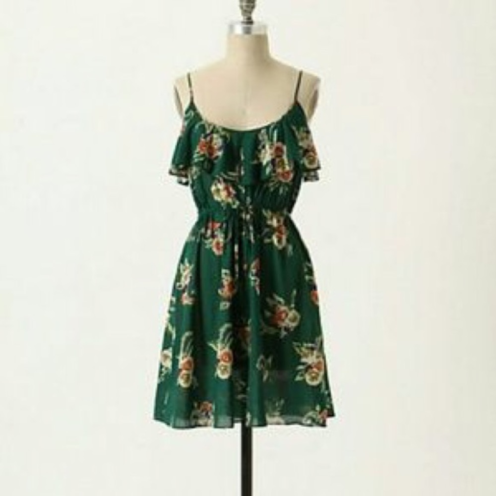 Anthropologie Fleurette Meadow Dreams Chemise sz s