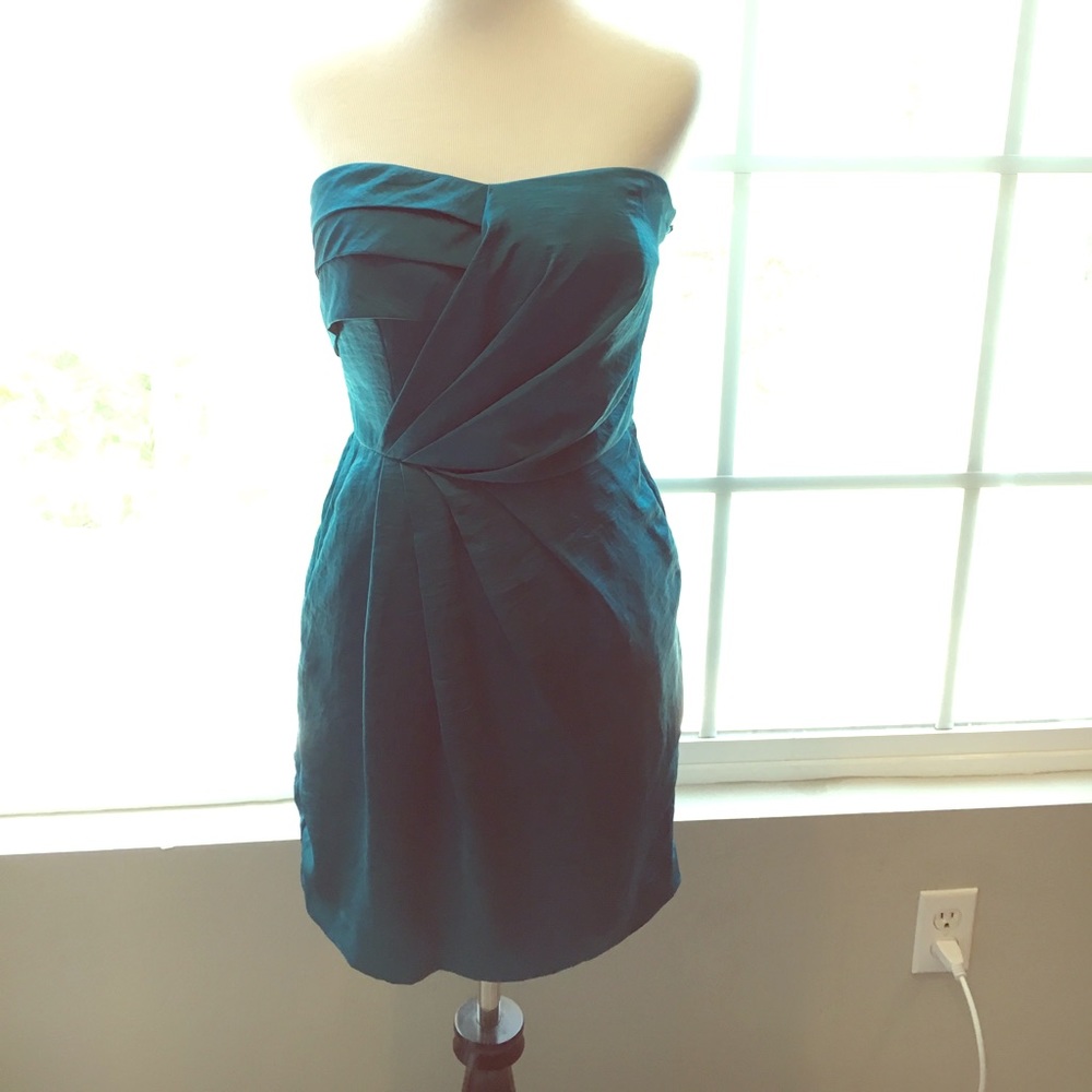 Bcbgeneration draped strapless dress