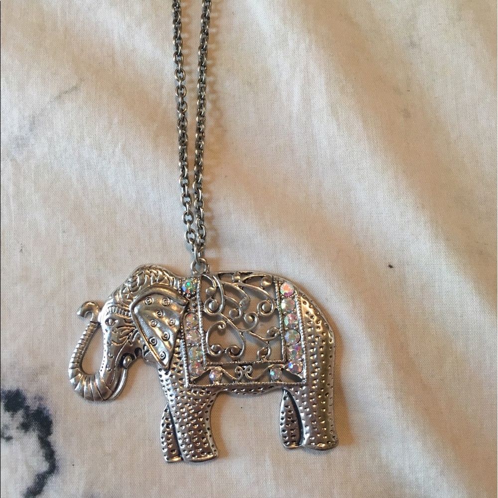 Cute Elephant Necklace