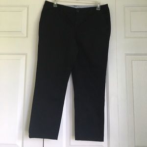 JCP Sz 8 Black Capris