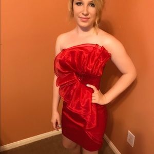 Red Cocktail Dress