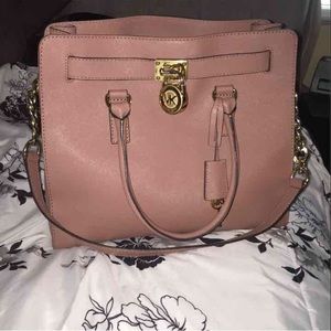 Michael Kors large Hamilton ( dusty rose )