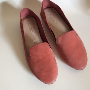 Aldo Suede Leather Flats