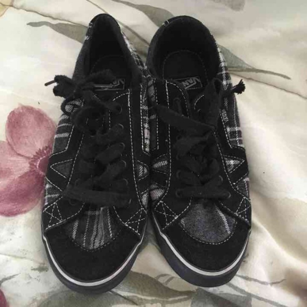 Plaid vans