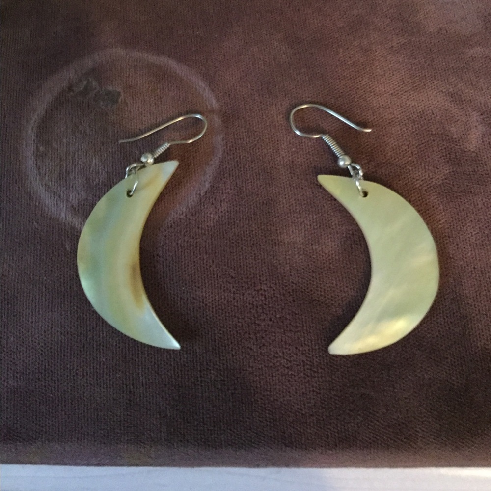Moon earrings