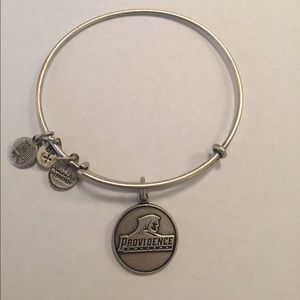 Silver Alex and Ani Providence College Bangle