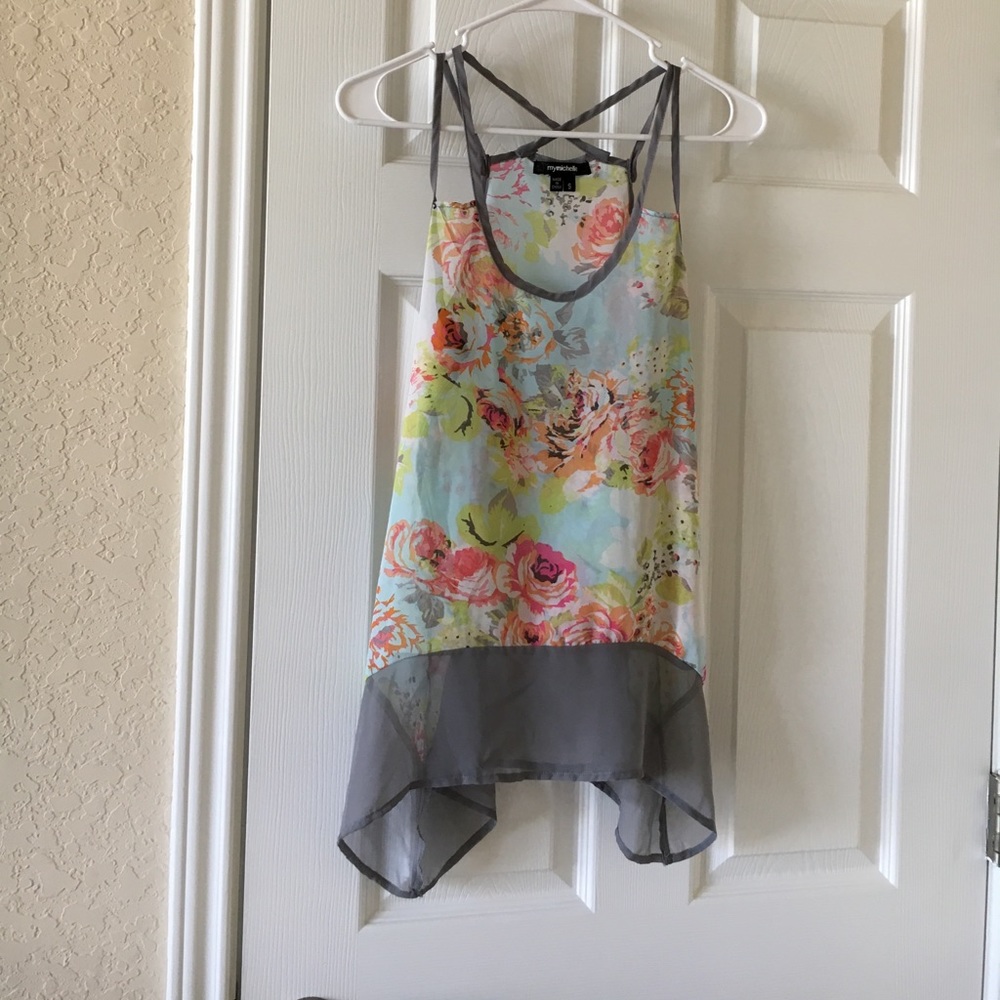 Sheer mymichelle tank too