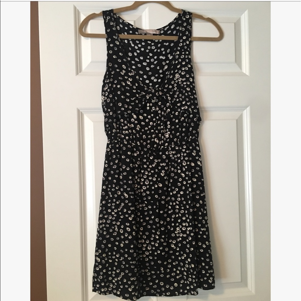 Black polka dot Forever 21 dress