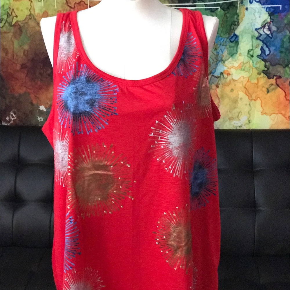 Lane Bryant Fireworks Tank