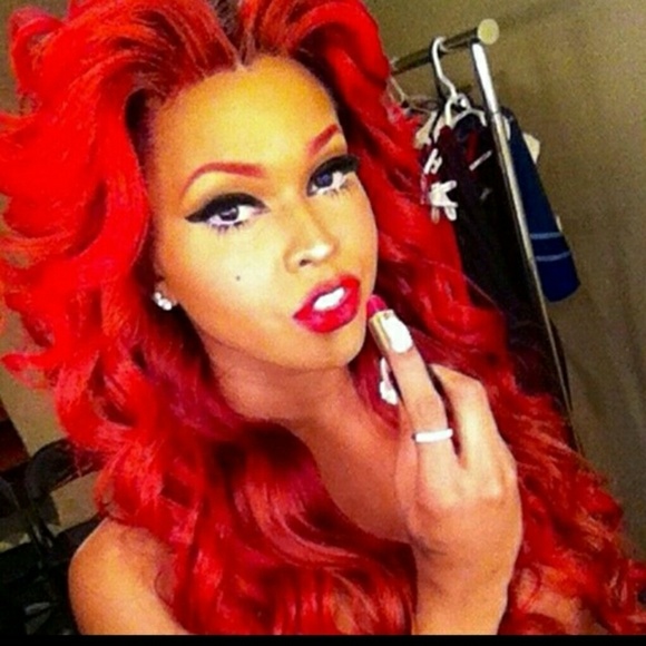 Red Beauty LaceFront Wig 22-26 inches!! display picture 3