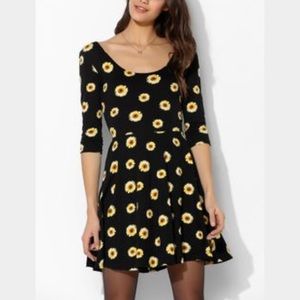 Sunflower Skater Dress
