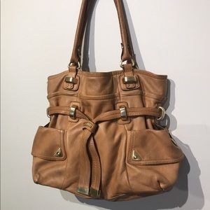 B. Makowsky Genuine Leather Hobo