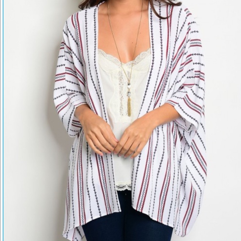 🌟COMING SOON🌟STRIPED CARDIGAN/SHRUG