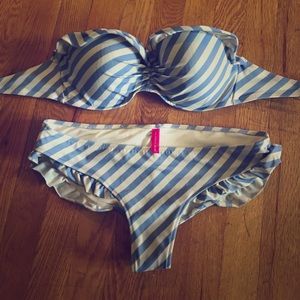 Victoria Secret strapless push-up bikini