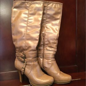 Rampage knee boots, size 9.5.