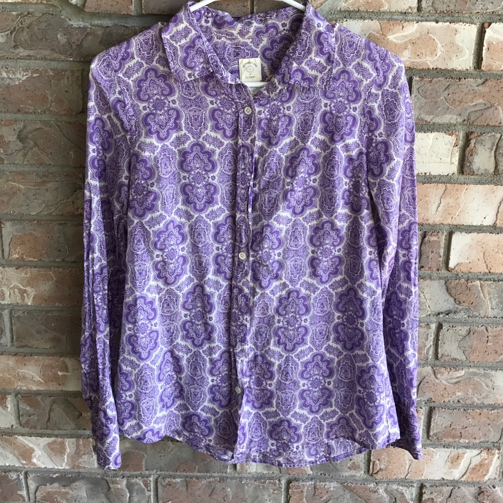 J.Crew lightweight The Perfect Shirt
