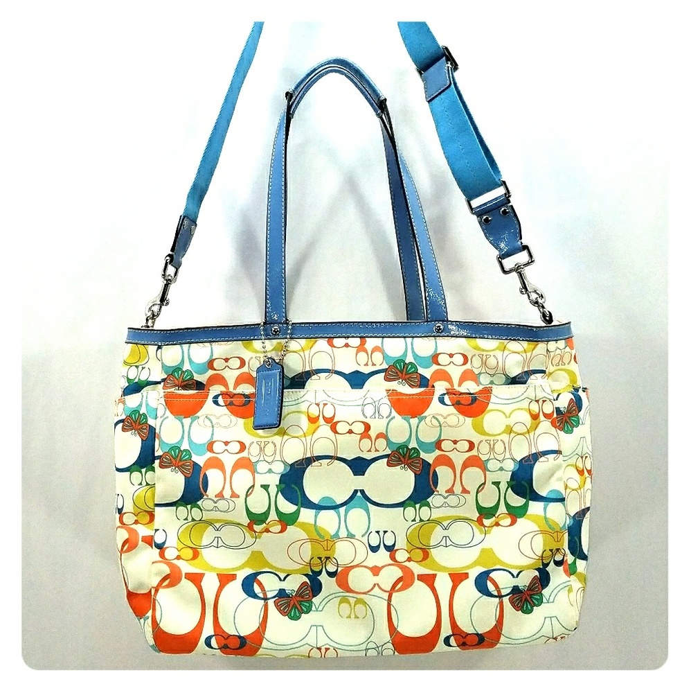 Coach Butterfly Diaper Bag