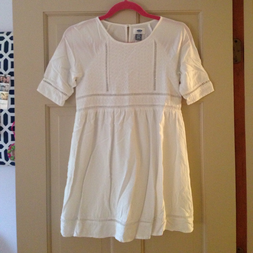 Girls short sleeved old navy dress