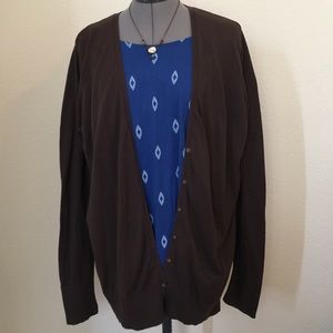 Chocolate Brown Cardigan