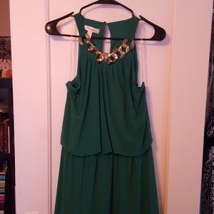 Green dress
