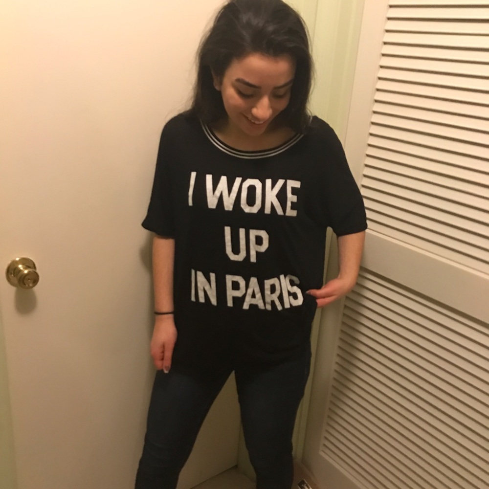I Woke Up In Paris T-shirt