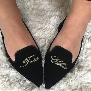 White House Black Market "Tres Chic" Ava Flat