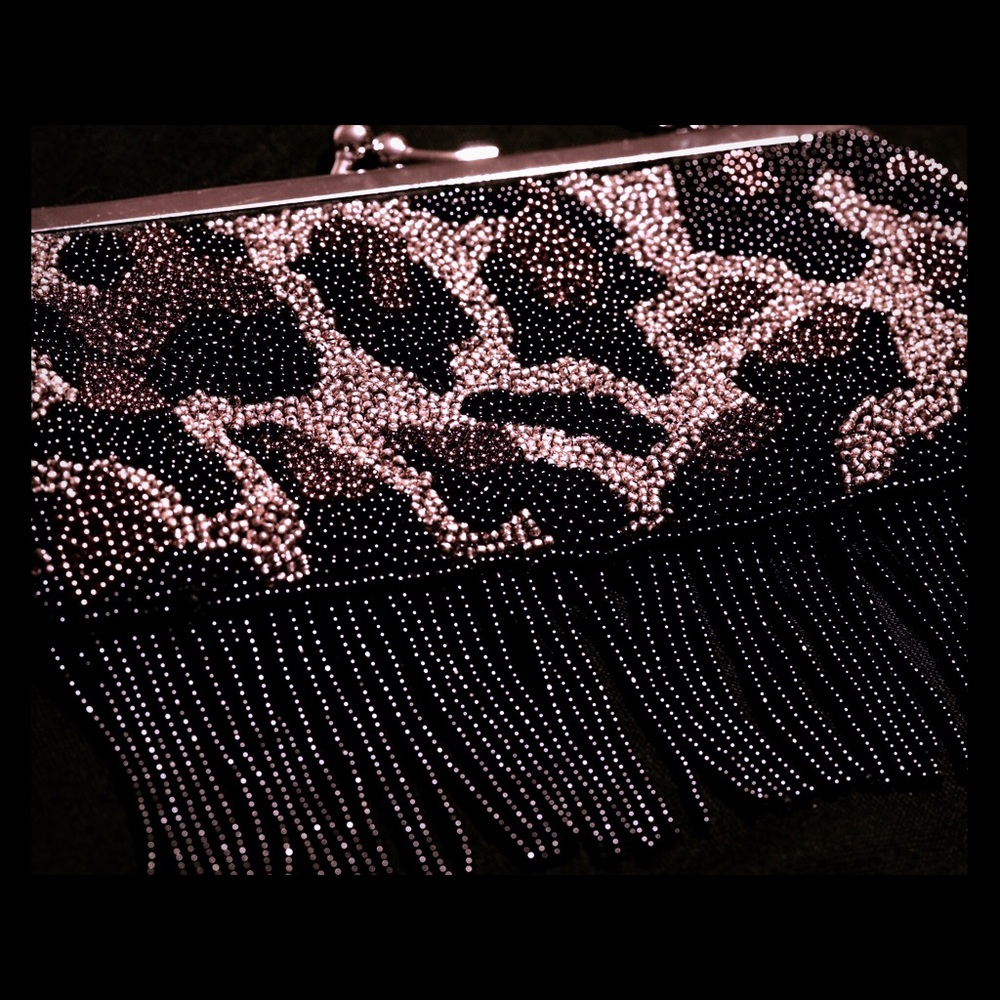 XOXO clutch beautiful beads design, never used