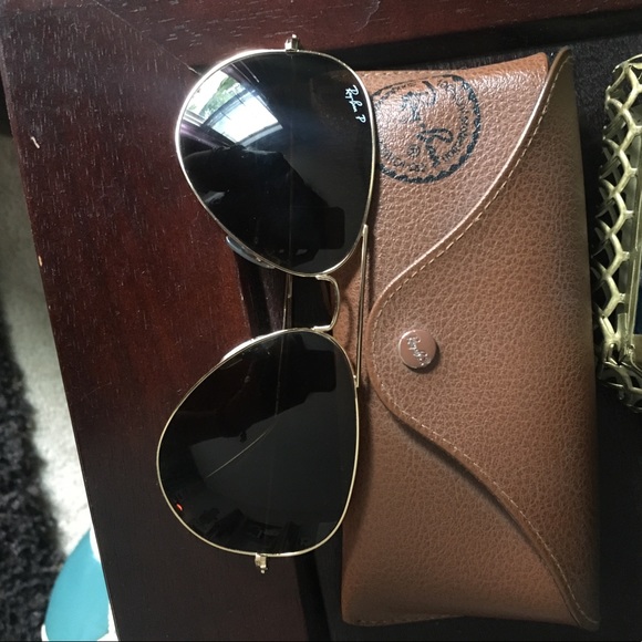 Polarized Rayban Aviators