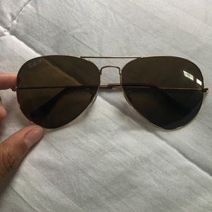 Polarized Rayban Aviators
