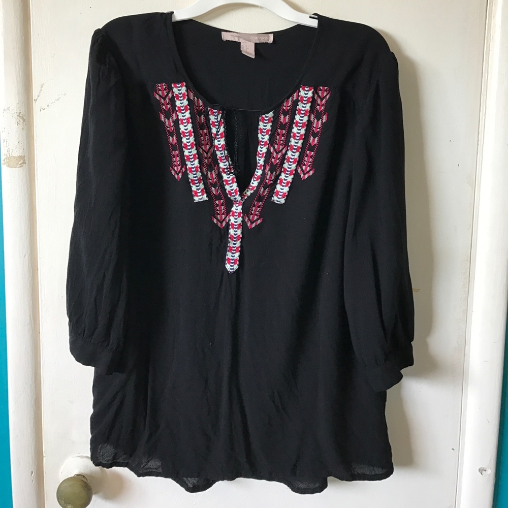 Forever 21 tribal print top