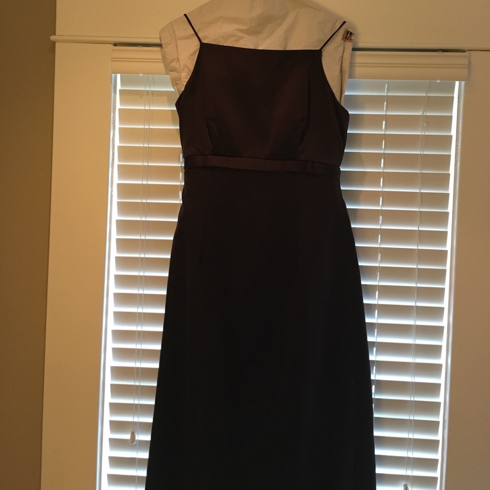 Vera Wang Plum Gown